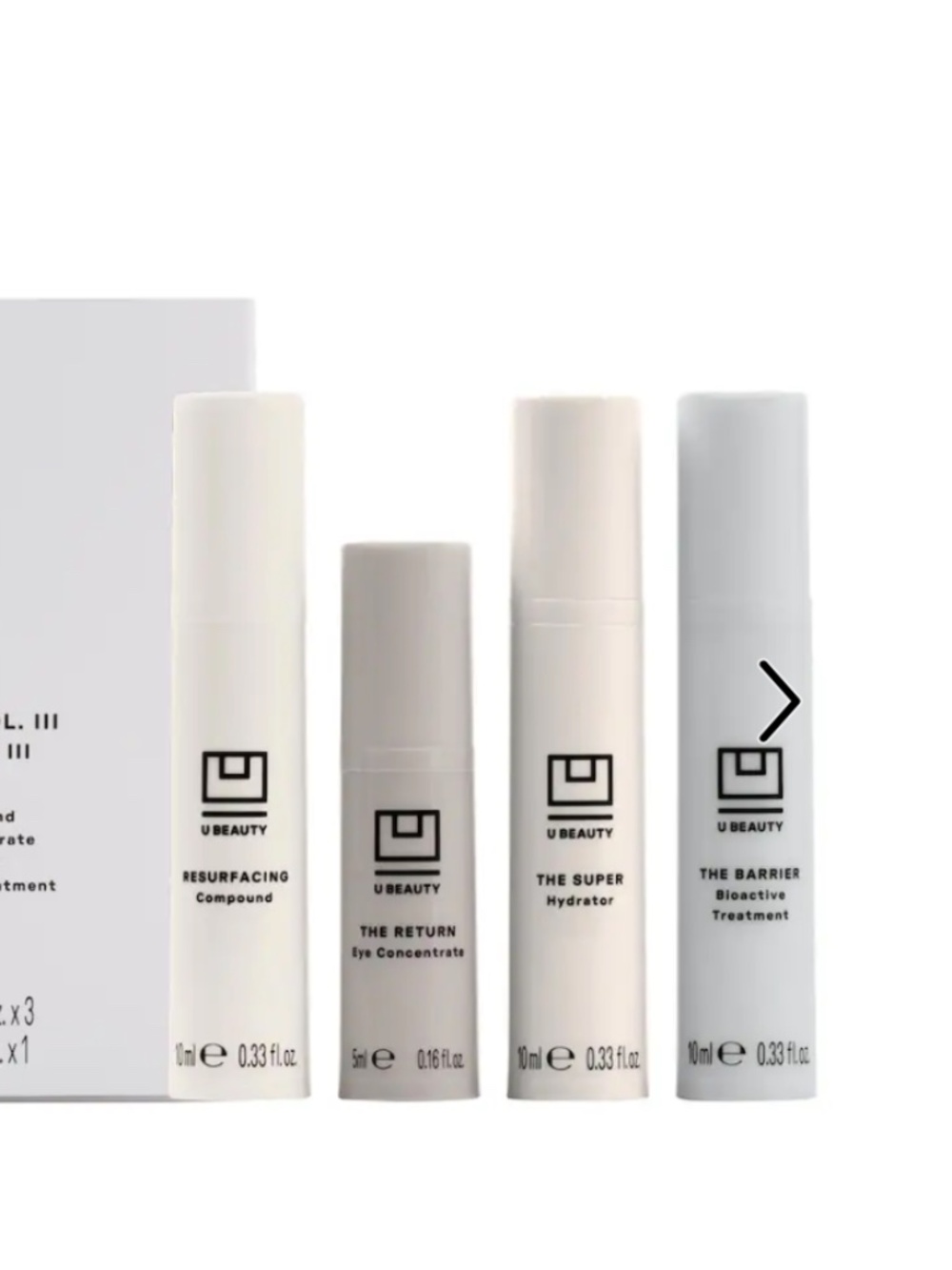 U BEAUTY Mini The Index Set Vol III